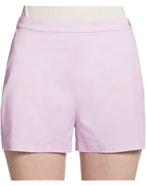 Theory Micro High Waisted Summer Twill Shorts in Lilac - Size 2