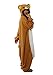 SAZAC San-X Licensed Rilakkuma Kigurumi - Onesie Jumpsuit Halloween Costume (Adults)