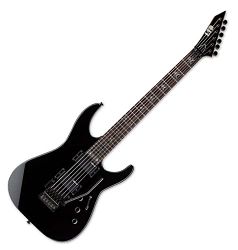 ESP LTD KH-202 Signature Series Kirk Hammett Electric Guitar, Black