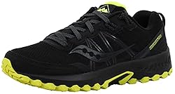 Saucony Men's Excursion Tr14 Black/Slime Trail
