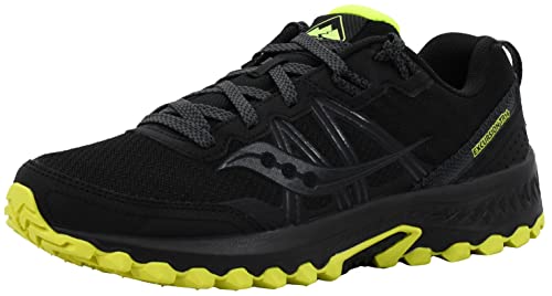 Saucony Men's Excursion Tr14 Black/Slime Trail