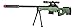 300 FPS - Airsoft Sniper Spring Rifle Gun with Scope and Laser (Green)