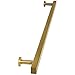 #1500-352 CKP Brand Hampton Collection Bar Pull, Amber Gold