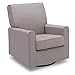 Delta Children Ava Nursery Glider Swivel Rocker Chair, Dove Grey