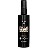 Watermans Face Self Tanning Water Aloe Vera 150ml - Self Tan Face Mist, Face Tan, Vegan, DHA Natural Tanning Active no biscuit smell, Tropical smelling