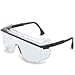 Uvex S2500C-01 Astro 3001 Safety Glasses Worn Over Prescription Glasses, Clear Lens