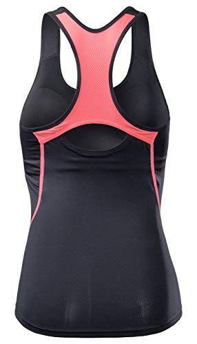 RION Active Women's Racerback Sleeveless Tank Tops with Removable Pads