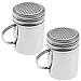 Dozenegg Stainless Steel Versatile Dredge Shaker, Set of 2 primary