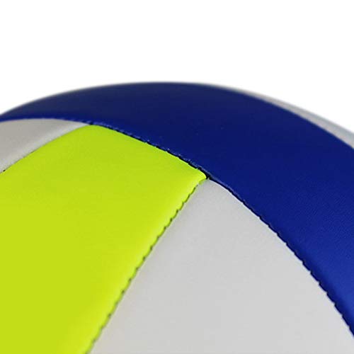Balight Volleyball Ball Indoor Outdoor Volley Game Training Soft Touch Leather Volleyball Ball Official Size 5 Volleyball with Needle