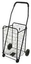 Folding Travel Rolling Shopping / Laundry Basket Cart TPG-68003L