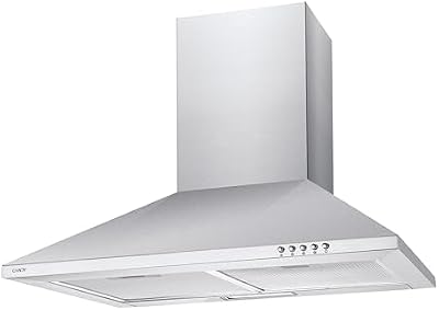 CCE117/1X, Campana extractora 70 CM, 3 Niveles de Potencia, 65W, 305M3/H, Filtros de Carbono, 2 Paneles Aluminio Antigrasa, Iluminación LED, 56/62DB, Clase C, Acero Inoxidable