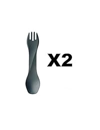 Humangear gobites Uno Utensilios Tenedor y cuchara