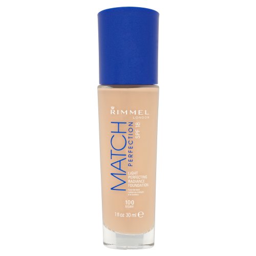 Rimmel Match Perfection Foundation SPF18, 30ml-100 Ivory