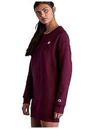 Champion Life - Vestido de cuello redondo de manga larga para mujer