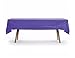 Gift Expressions 6 CT Premuim 54x108 inch Rectangle Plastic Tablecloth Waterproof Disposable Party Event Decoration Heavy Duty Table Cover(Purple)