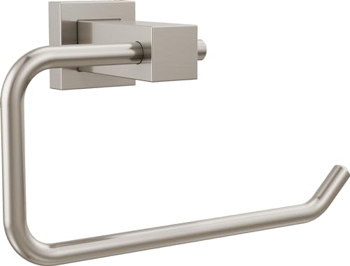 Delta Faucet Velum Toilettenpapierhalter, gebürstetes Nickel, Wandmontage, Toilettenpapierhalter, Taschentuchhalter, Edelstahl IAO20851-SS