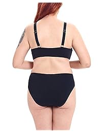 Bikini de cintura alta con volantes, estampado de flores, para dama