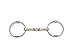 HB Gag Ring Snaffle Bits O/Link German Silver Mouth 1060