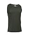 Under Armour Men's Tech Tank, Artillery Green/Black, X-Large