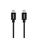 Nekteck USB Type C (USB-C) to USB Type-C Data & Charging Cable Reversible Design for Macbook 12 Inch,Galaxy S8/ S8 Plus, LG G5/G6, Google Nexus Pixel/ Pixel XL, 5X 6P and More, Black - 1m/3.3ft