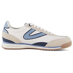 TRETORN Women's Rawlins Elite Sneakers, White/Blue, 6