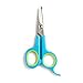 Ziweto Pets Premium Quality Small Grooming Scissor 4.5 inch for Dog and Cats with Micro-Serrated Blades for Nose Ear PAW FACE Rounded tip