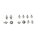 adidas Conical Replacement Studs -