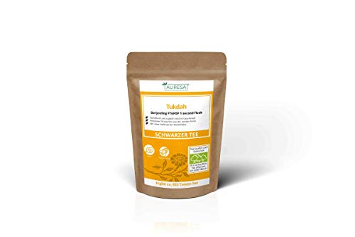 AURESA Schwarztee Tukdah | Second flush Darjeeling | Reichhaltig und gehaltvoll im Geschmack – Bild 8