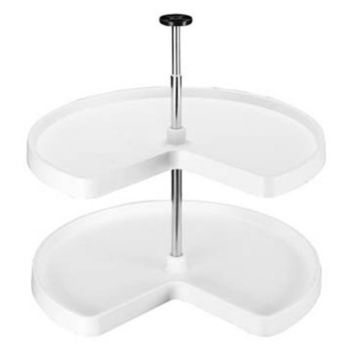 Rev-A-Shelf Kidney Shaped Value Line 2 Shelf Lazy Susan with Independent Rotation