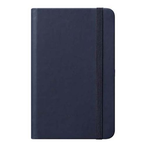 Eccolo World Traveler Cool Jazz Journal, Navy Blue, 3.5 X 5.5-Inch (BC301L)