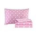 Mi Zone Kids Wise Wendy Bag in A Bag Sets For Girls, Owl Kids Girl Bedding Set – Ultra Soft Microfiber Childrens Bedroom Bed Comforters, Full, White 8 Piece