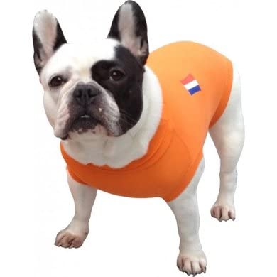MPS Medical Pet Shirt Dog, Surgery Recovery Suit, Orange, XXXX-Small