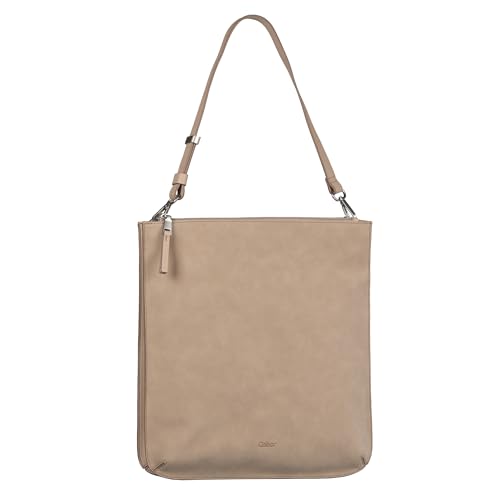 Gabor bags Kimberly Damen Hobo Bag Schultertasche Mittelgroß Beige
