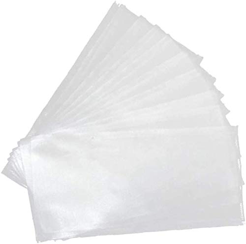 Namvo 100pcs Carp Fishing Bags - PVA, Water Soluble, Solid Bait, Boilie Rig - Fishing Tackle Accessories (5 x 10cm)