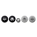 Volvik Unisex Adult Skull Pack Golf Gift Pack - Black & White, NA