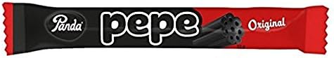 7 Sticks x 28g of Panda Pepe Original - Finnish - Black Liquorice - Candies - Sweets