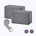 Gaiam Essentials Yoga Block 2 Pack & Yoga Strap Set
