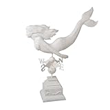 MIDWEST-CBK Resin and Metal Mermaid Decorative