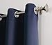 Sun Zero Easton Energy Saving Blackout Grommet Curtain Panel, 40