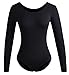 DANSHOW Women Long Sleeve Dance leotards for Ballet Adult lady Train top