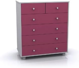 Miami Pink Girls Bedroom Furniture Range Wardrobe Bed Drawers