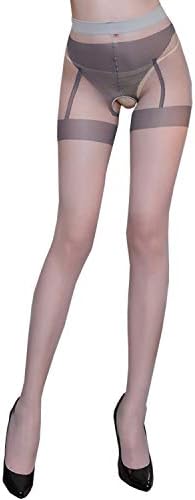 レディースタイツフェイクガーター ストッキング 穴あき サイハイ柄タイツ 極薄 パンスト 美脚 美尻 パンティストッキング レディース セクシー 下着