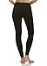 Marika Camille Full Length, Slim Fitting Yoga Pants - Women’s Legging with Mid Rise Tummy Control Compression and 4-Way Stretch Durability