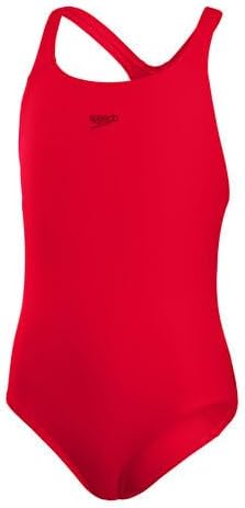 Speedo Girls Eco Endurance+ Medalist Swimsuit Chlorine Resistant Recycled