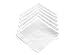 Van Heusen 6 Pack Cotton Handkerchiefs Solid White