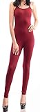 URBAN K WOMENS Spaghetti Strap Bodysuit Yoga Unitard Active Jumpsuit
