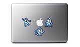 Retro 8-Bit Mega Man (Multi-pack) Decals for MacBook, iPad Mini, iPhone 5S, Samsung Galaxy S3 S4, Nexus, HTC One, Nokia Lumia, Blackberry