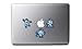 Retro 8-Bit Mega Man (Multi-pack) Decals for MacBook, iPad Mini, iPhone 5S, Samsung Galaxy S3 S4, Nexus, HTC One, Nokia Lumia, Blackberry