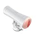 WQIY 6 Thrusting Speed and 2 Thrusting Modes USB Rechargeable Pronunciation 3D Handheld Massagers Artificial L Pocket Massager