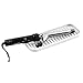 mDesign Silicone Heat-Resistant Hair Care Styling Tool Mat Tray for Curling Irons, Flat Irons, Straighteners, Sticks, Wands - Non-Slip, Waterproof - Bathroom, Bedroom Organizer - White